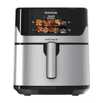 Oro gruzdintuvė Taurus Air Fry 7S 1600 W 6,5 L, nerūdijantis plienas, 8 programos, 80–200 °C, jutiklinis valdymas