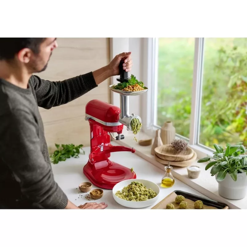 Planetinis maišytuvas KitchenAid 5KSM60SPXEER 375 W pilkas, raudonas, nerūdijantis plienas