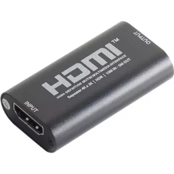 HDMI prailgintuvas ShiverPeaks 05-00040 — HDMI 2.0, HDR palaikymas, ilgo nuotolio signalo perdavimas