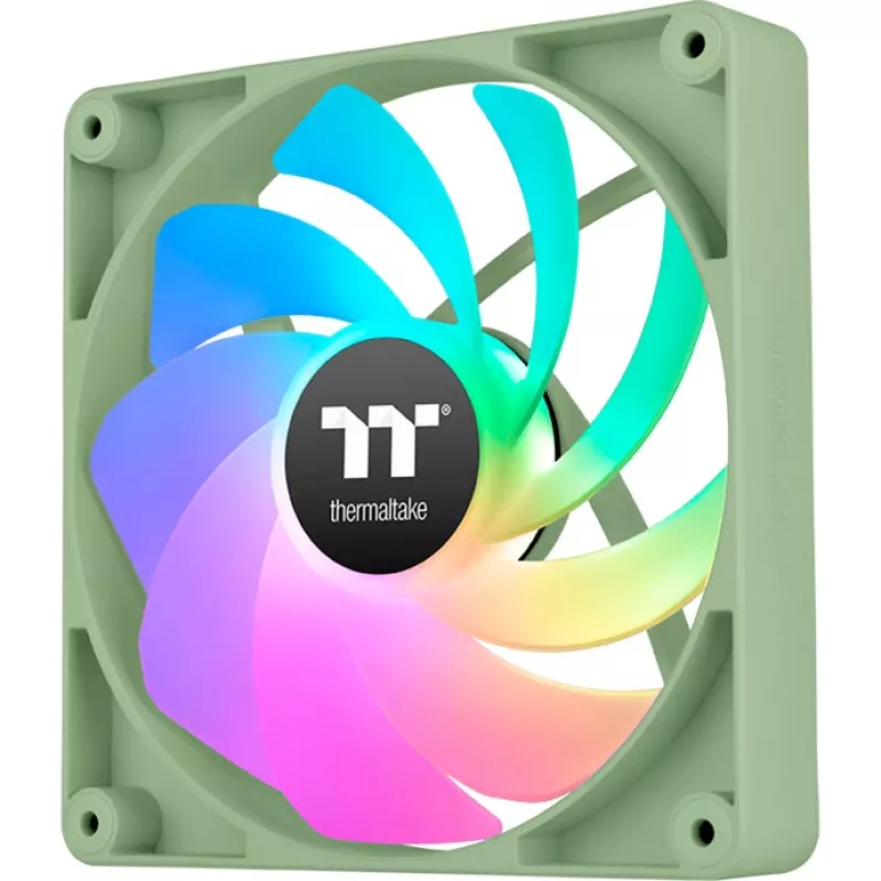 Ventiliatorius THERMALTAKE CT120 120mm ARGB Sync Light Green, 2 vnt. pakuotė