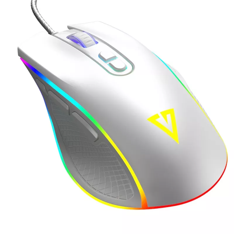 Laidinė optinė pelė MODECOM Volcano Veles (balta) – M-MC-VELES-200