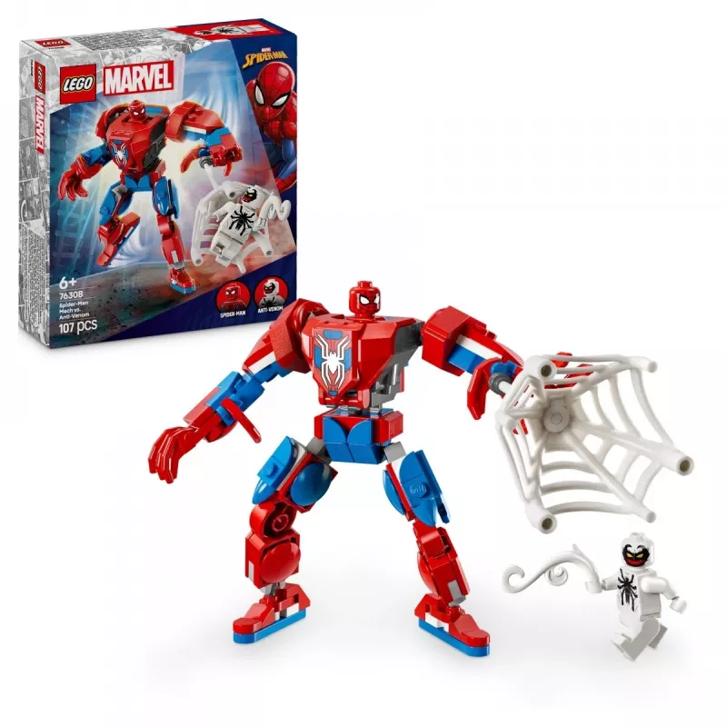 LEGO MARVEL 76308 Spider-Man Mech vs. Anti-Venom