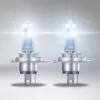 Halogeninis priekinio žibinto lemputės rinkinys Osram NIGHT BREAKER 220 H4 — dviejų lempučių pakuotė, 12V 60/55W