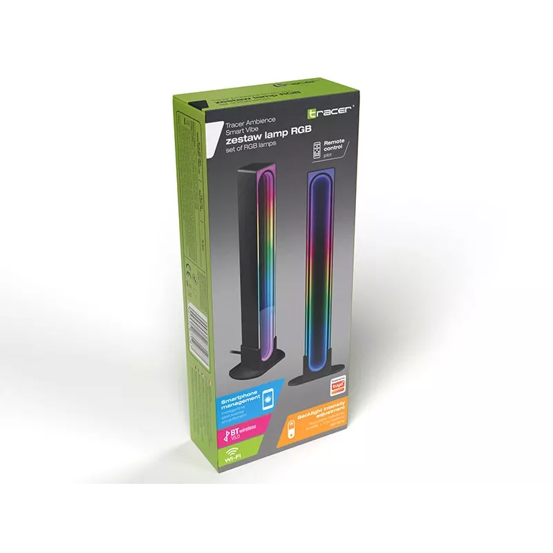 Stalinė ir pakabinama lempa TRACER Smart Vibe Tracer 47252 Ambience TRAOSW47252 RGB belaidis valdymas