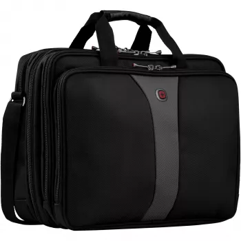 Wenger/SwissGear Legacy 17 nešiojamojo kompiuterio dėklas 43,2 cm (17 inch) portfelis juoda, pilka