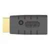Adapteris HDMI (Kištukas) > HDMI (Lizdas), EDID emuliatorius (juodas)