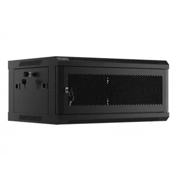 Lanberg WF01-6404-23B spintelė stelažinė 4U sieninė juoda