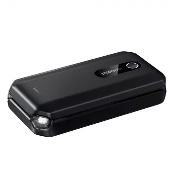 Baseus BS-CH001 - starterinis įrenginys, užvedimo stiprintuvas 10000 mAh 12V (1000 A / 500 A) su krokodilo spaustukais (juodas)
