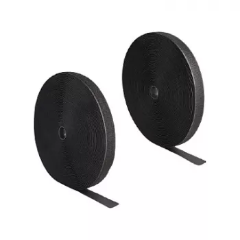 DeLOCK Heavy-duty lipnusis užsegimas 25 m x 25 mm juoda
