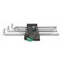 Wera 950/9 Hex-Plus 4 L formos šešiabriaunių raktų rinkinys, metrinis, chromuotas