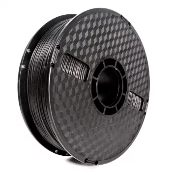 Flashforge PLA filament „Three galaxy“ 1,75 mm 1 kg juodas 3DP-PLA-MX3-01-GBK
