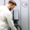 Sieninis elektromobilių kroviklis Green Cell GC EVGC021B2250 3,6–22 kW 5 m NFC pilkas aliuminis