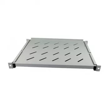 Fiksuota lentyna 19 inch ALLNET ALL-S0002102 — 650×450 mm, pilka, max 60 kg