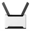 Belaidis maršrutizatorius MikroTik Chateau PRO ax – dviejų juostų 2,4/5 GHz, 3548 Mbit/s, PoE, 5x LAN, 2 išorinės antenos, pilka/balta