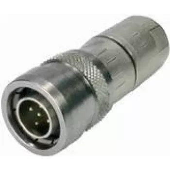 Harting 21 03 821 1530 Pilnas M12 elektros jungtis su sraigtiniu tvirtinimu