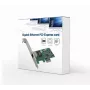 GEMBIRD PCI-Express 1GB Ethernet Card - tinklo adapteris su Realtek RTL8111C