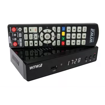WIWA H.265 MAXX TV imtuvas – DVB-T / DVB-T2 skaitmeninis tuneris su H.265 (HEVC) palaikymu