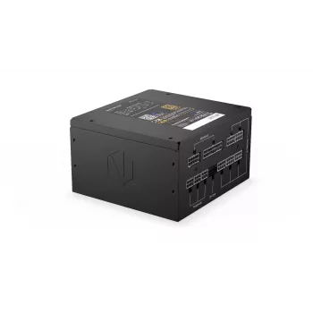 Maitinimo blokas ENDORFY Supremo FM6 850 W, 24 kontaktų ATX, pilnai modulinis, 80 PLUS Gold, 120 mm ventiliatorius, juodas