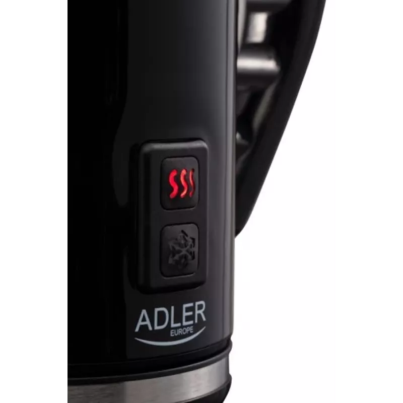 Pieno plaktuvas/šildytuvas Adler AD 4478 – nerūdijančio plieno dubuo, 240 ml, 500 W, karštas ir šaltas