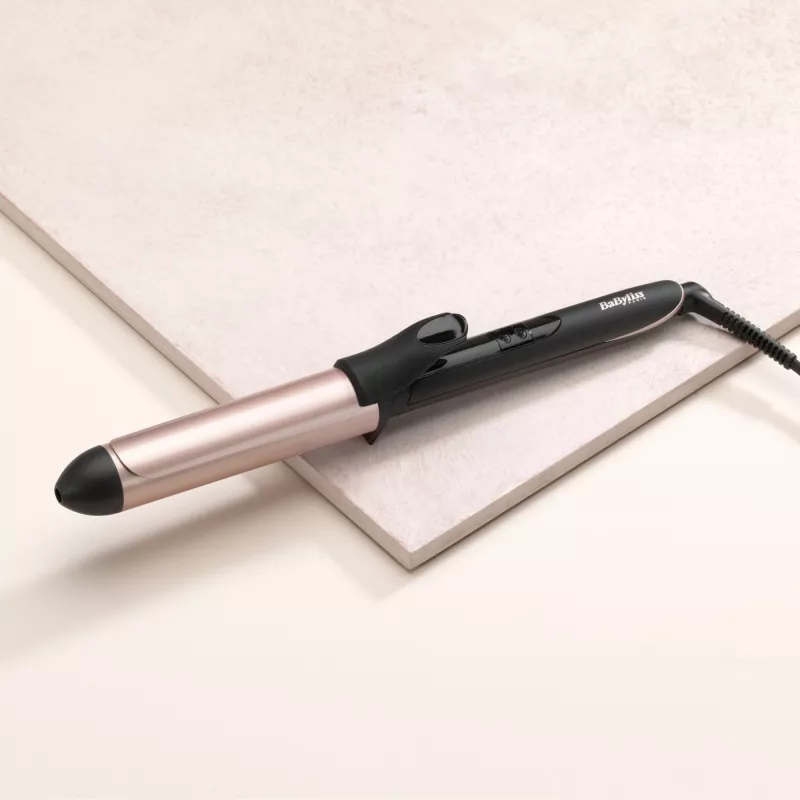 BaByliss C452E 32 mm garbanojimo žnyplės, šiltai juoda, rožinė, 98.4 cm (2.5 m)