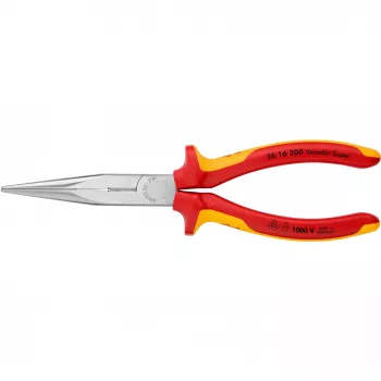 KNIPEX izoliuotos replės 1000V tiesios pailgos 200mm