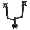 SilverStone SST-ARM22BC Dvigubas monitoriaus laikiklis - juodas