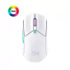 HyperX Pulsefire Haste 2 Core Wls – Belaidis žaidimų pelė (balta/žalia/violetinė)