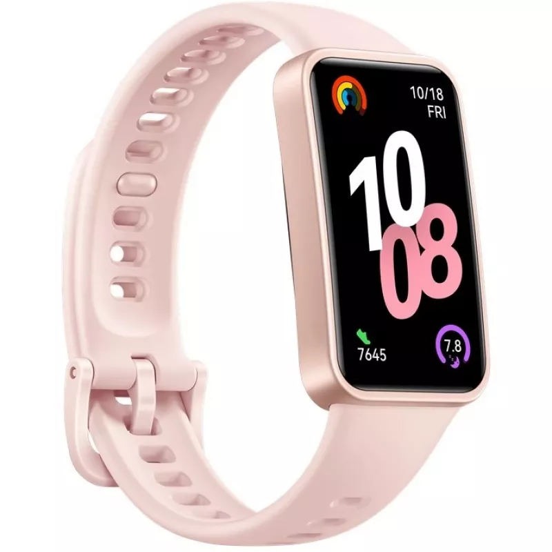 Huawei Band 10 AMOLED 1.47 colio (3,73 cm) aktyvumo stebėjimo apyrankė rožinė