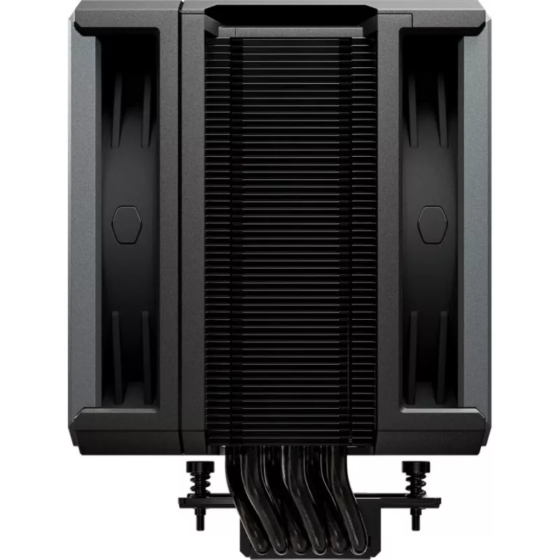 Oro aušintuvas procesoriui Cooler Master Hyper 612 APEX 120 mm Juodas, 6 šilumos vamzdeliai, 2400 RPM, 75.2 CFM, 4 kontaktų