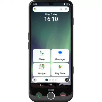 Išmanusis telefonas Doro Aurora A30 6.1 colio 128GB Juodas