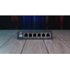 Nevaldytas jungiklis Extralink EUROS V2 4x 100Mb/s PoE/PoE+