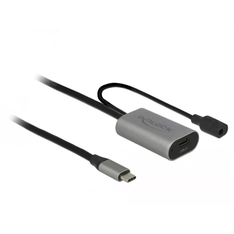 Aktyvus USB-C prailginimo kabelis Delock, 5 m, USB 5 Gbps (USB-20225 / 85392)