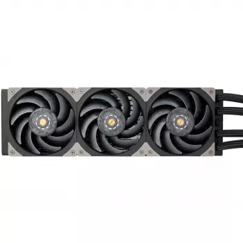 Radiatorius SILVERSTONE SST-XE360PDD 360 mm vandens aušinimui, juodas/sidabrinis