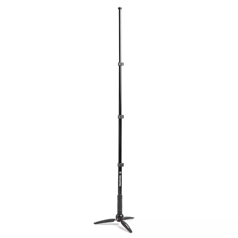 Tripod Manfrotto Pixi Evo skaitmeniniams/filmavimo fotoaparatams 3 kojelės Juodas