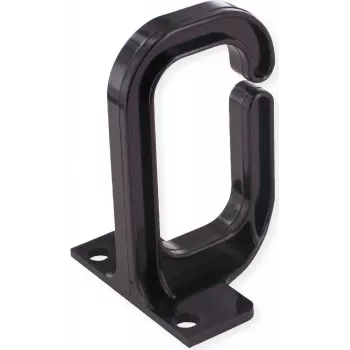 VALUE kabelio kilpa, 40×80 mm, plastikinė, juoda (26.99.0323)