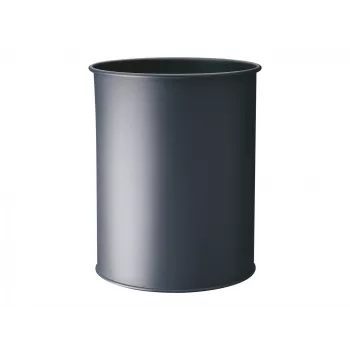 Durable 330158 15 L apvali metalinė šiukšliadėžė antracitinė