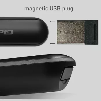 Lazerinis rodyklės pristatymo įrenginys 4v1 USB 3.0 2.4GHz 30m