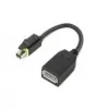 Lenovo 4X90Q93975 vaizdo kabelio adapteris Mini DisplayPort → DisplayPort, juodas