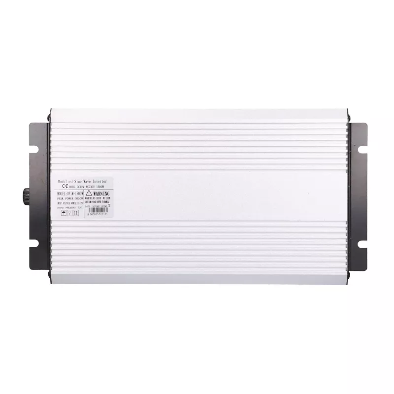 Extralink įtampos keitiklis 12V - 230V, 1500W, modifikuotas sinusas OPIM-1500W