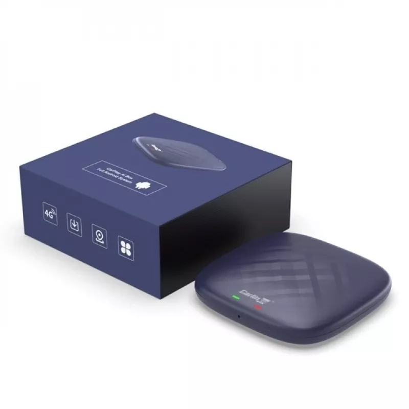 CARLINKIT belaidis AI adapteris su Android 13 - 8GB+128GB originaliems automobilio radijo imtuvams su CarPlay mėlynas