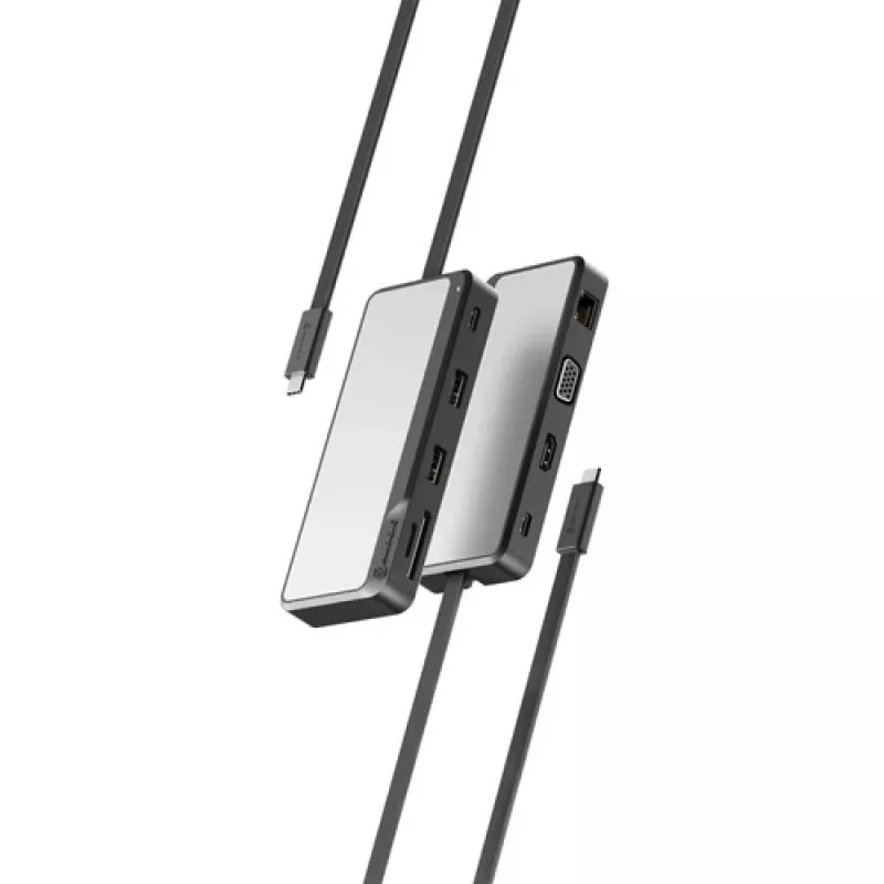 ALOGIC Fusion Pro TOUR FUPHDVG1 USB-C kompaktiškas 8 viename dokas
