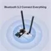 Mercusys AXE5400 Wi-Fi 6E Bluetooth 5.2 PCIe adapteris