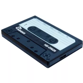 Išorinis HDD dėklas Inter-Tech HD-25620 Juoda Balta 2.5 colio
