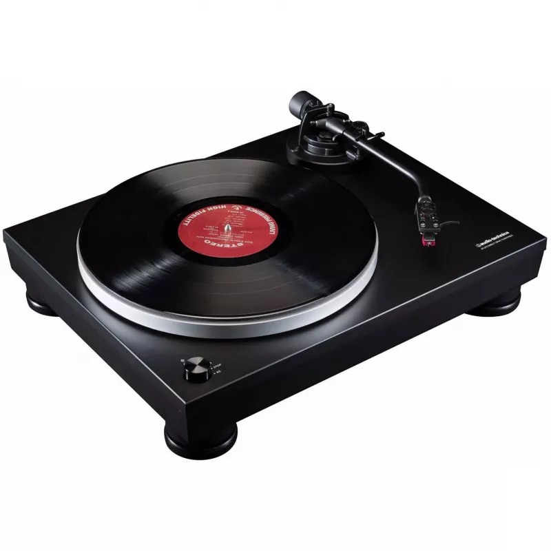 Tiesioginės pavaros vinilinė patefonė Audio-Technica AT-LP5