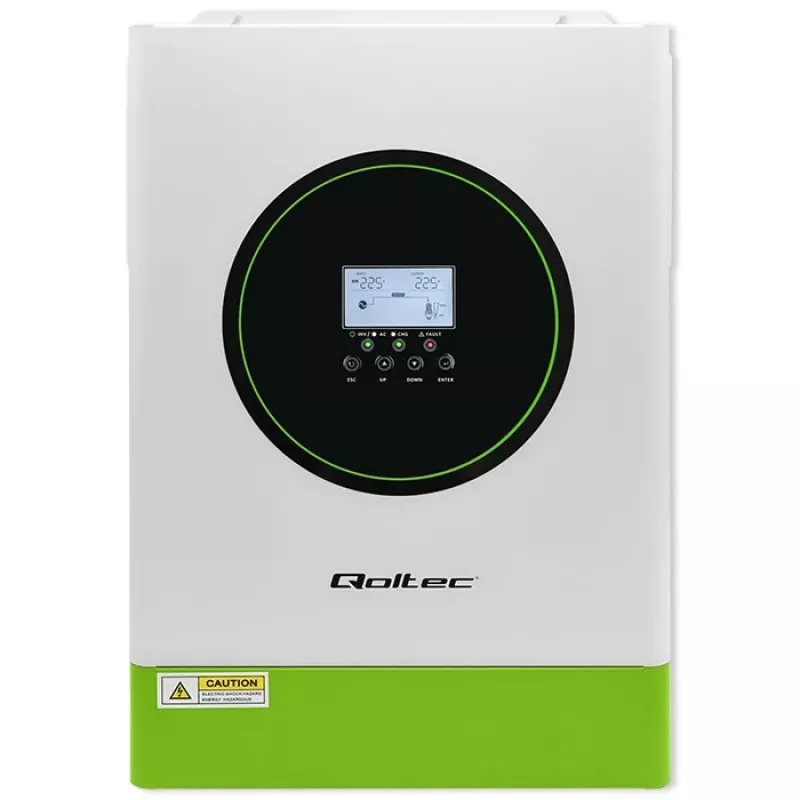 Hibridinis saulės inverteris Off-Grid 6200W | 120A QOLTEC