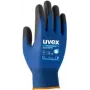 Uvex 60060 antracito-mėlyna elastano-poliamido pirštinės (6006012)