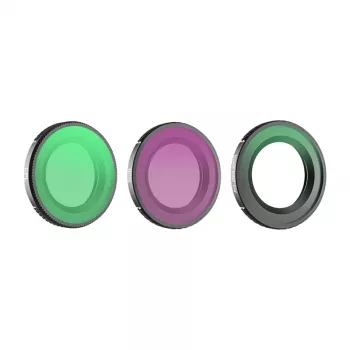 Sunnylife 1/4 objektyvo filtrų rinkinys 3 vnt. – Black Mist + CPL + ND16, skirtas Osmo Nano