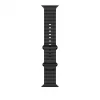 Apple Watch Ocean Band, laikrodžio dirželis, skirtas Watch Ultra 49 mm, juodas / titano juodas (vienas dydis)