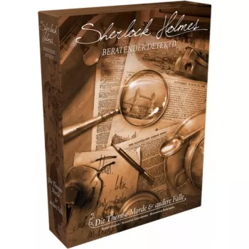 Sherlock Holmes Consulting Detective: Temzės žmogžudystės ir kitos bylos, stalo žaidimas