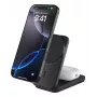 Belkin UltraCharge 25 W Qi2 2 viename lankstoma belaidžio įkrovimo stotis, juoda (WIZ038KQBK)